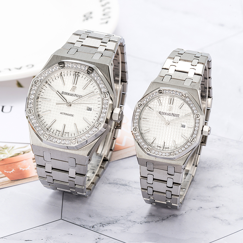 AP luxury men's watch automatic movement all stainless steel watch 2813 waterproof luminous mechanical watch, Sapphire
AP luxury men's watch automatic movement all stainless steel watch 2813 waterproof luminous mechanical watch, Sapphire