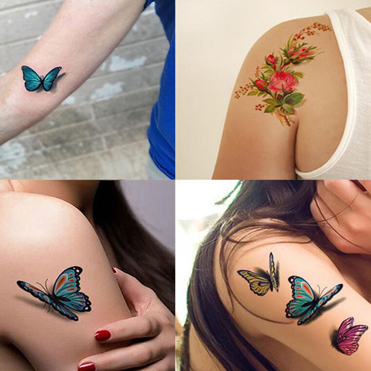 39 Styles Butterfly 3D Tattoo Flowers Leaf Stickers for Women Kids Colorful Body Art Temporary Tattoos TBX3D
39 Styles Butterfly 3D Tattoo Flowers Leaf Stickers for Women Kids Colorful Body Art Temporary Tattoos TBX3D
