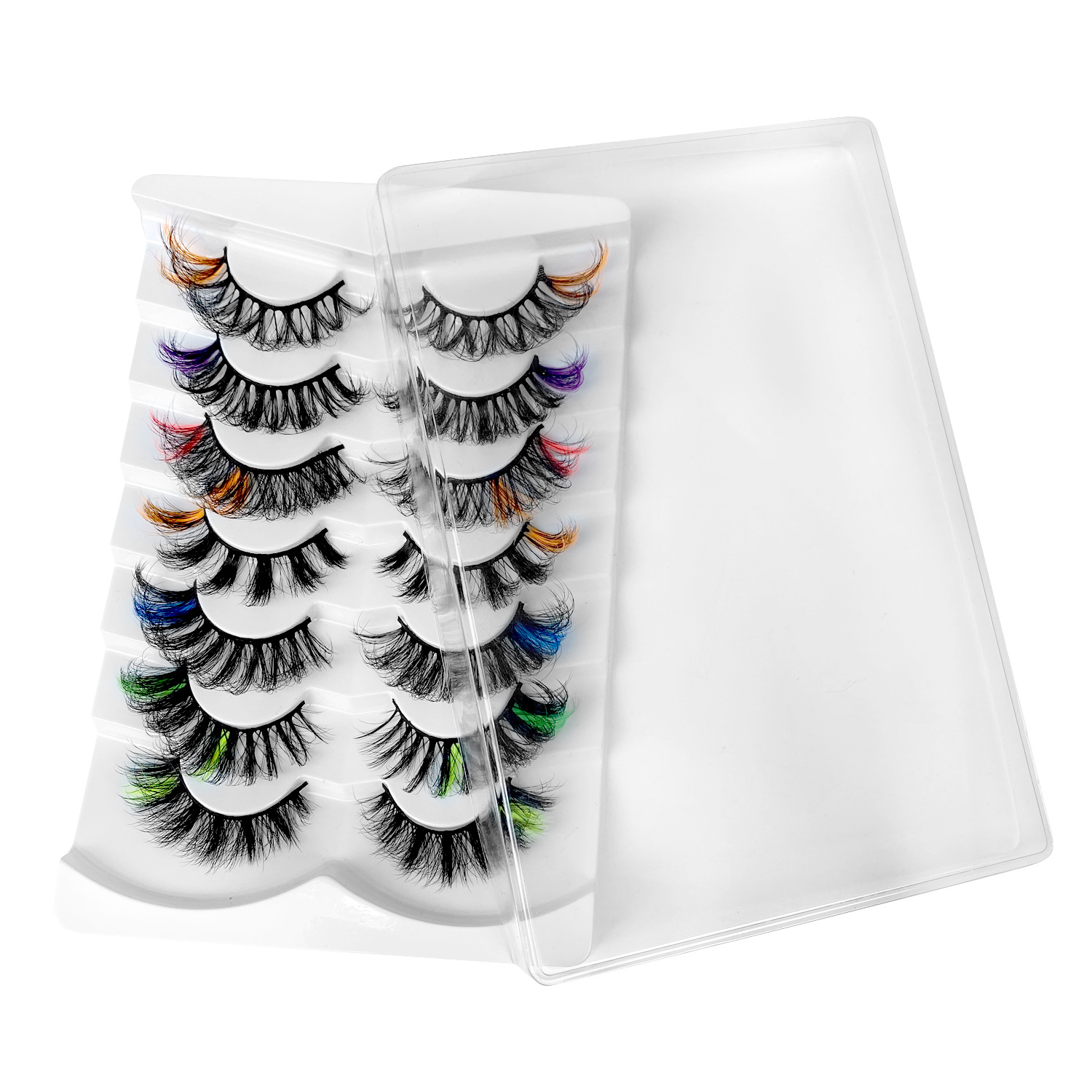 7 Pairs Colorful Eyelashes Wholesale Dramatic Long Eyelash Extension Make Up Wispy Lashes Vegan Mink Lash In Bulk
7 Pairs Colorful Eyelashes Wholesale Dramatic Long Eyelash Extension Make Up Wispy Lashes Vegan Mink Lash In Bulk