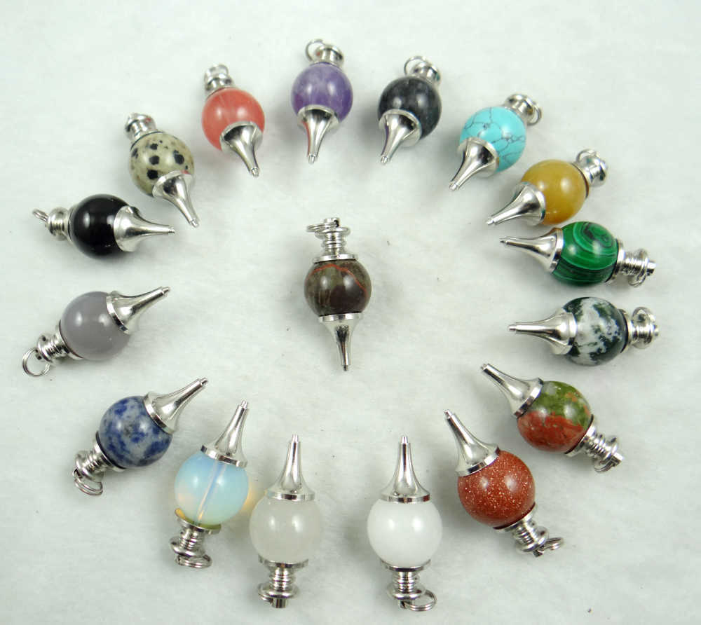 Natural stone lapis tiger eye Opal Turquoises crystal Quartz charm Pendants for diy Jewelry making necklaces Accessories10pcs 211012