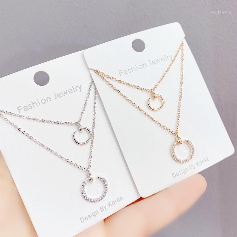 Chains 14k Real Gold Plated Pierced Necklace Shining Bling Zircon Women Clavicle Chain Elegant Charm Wedding Pendant Jewelry
Chains 14k Real Gold Plated Pierced Necklace Shining Bling Zircon Women Clavicle Chain Elegant Charm Wedding Pendant Jewelry