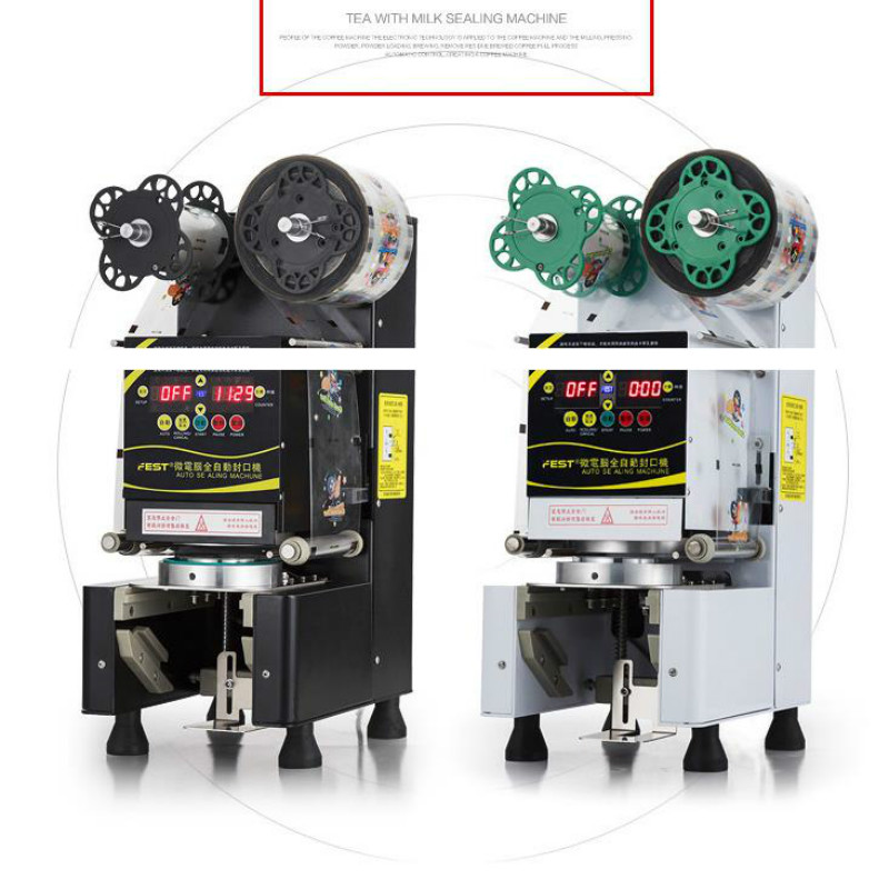 Commercial Cup sealer Sealing machine Full Automatic Bubble tea machine for 9/9.5/8.8 PP/PE/Paper Milk tea cup Boba Tea Machine
Commercial Cup sealer Sealing machine Full Automatic Bubble tea machine for 9/9.5/8.8 PP/PE/Paper Milk tea cup Boba Tea Machine