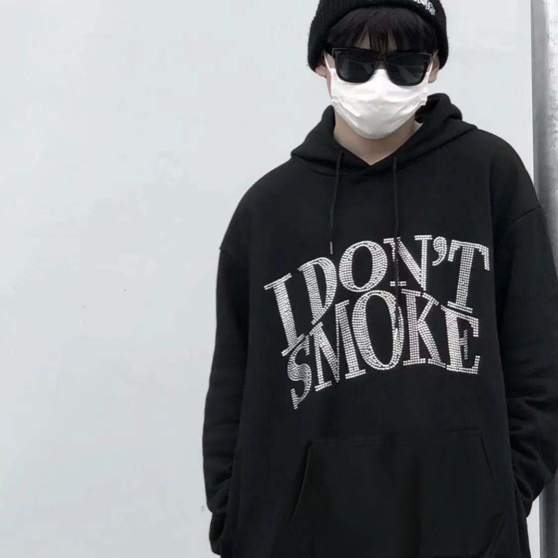Men' Hoodies & Sweatshirts Designer Handmade Rhinestone Hooded Sweater Men European And American Trendy Brand Hip-hop Rhinestones Loose Cou, Black
Men' Hoodies & Sweatshirts Designer Handmade Rhinestone Hooded Sweater Men European And American Trendy Brand Hip-hop Rhinestones Loose Cou, Black