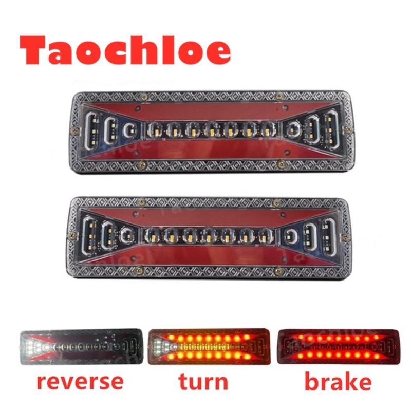 Emergency Lights 1pair 12V 24V Dynamic LED Car Truck Tail Light Turn Signal Rear Brake Reverse For Trailer Lorry Bus Tractor
Emergency Lights 1pair 12V 24V Dynamic LED Car Truck Tail Light Turn Signal Rear Brake Reverse For Trailer Lorry Bus Tractor
