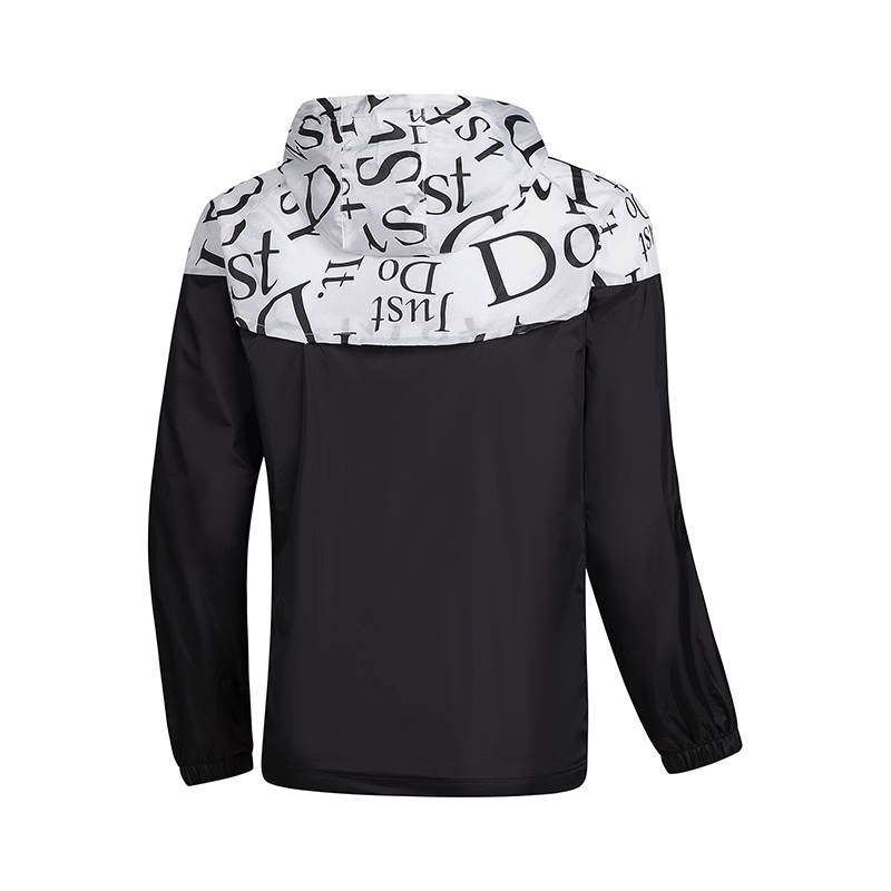 Spring Waterproof Jacket Men Hooded Casual Fahsion Letter Printed Men Windproof Jacket Long Sleeve Plus Size Clothes Male4XL 210601