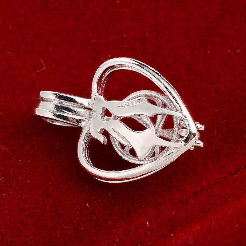 HOPEARL Jewelry Kissing Lover Lockets Pendants Wish Pearl Cage 925 Sterling Silver 3 Pieces
HOPEARL Jewelry Kissing Lover Lockets Pendants Wish Pearl Cage 925 Sterling Silver 3 Pieces