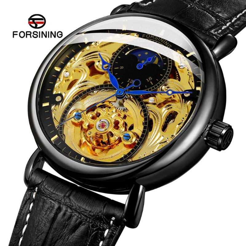 Automatic Skeleton Genuine Leather Mens Watches Marca Superior De Lujo Moda Esqueleto Reloj Pulsera Wristwatches, Forsining watch
Automatic Skeleton Genuine Leather Mens Watches Marca Superior De Lujo Moda Esqueleto Reloj Pulsera Wristwatches, Forsining watch