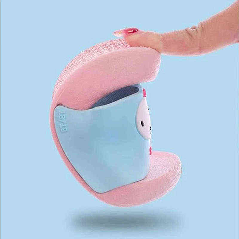 Parent-child slippers cartoon rainbow unicorn slippers baby boy girl children summer beach sandals kids indoor Home Shoes 211119