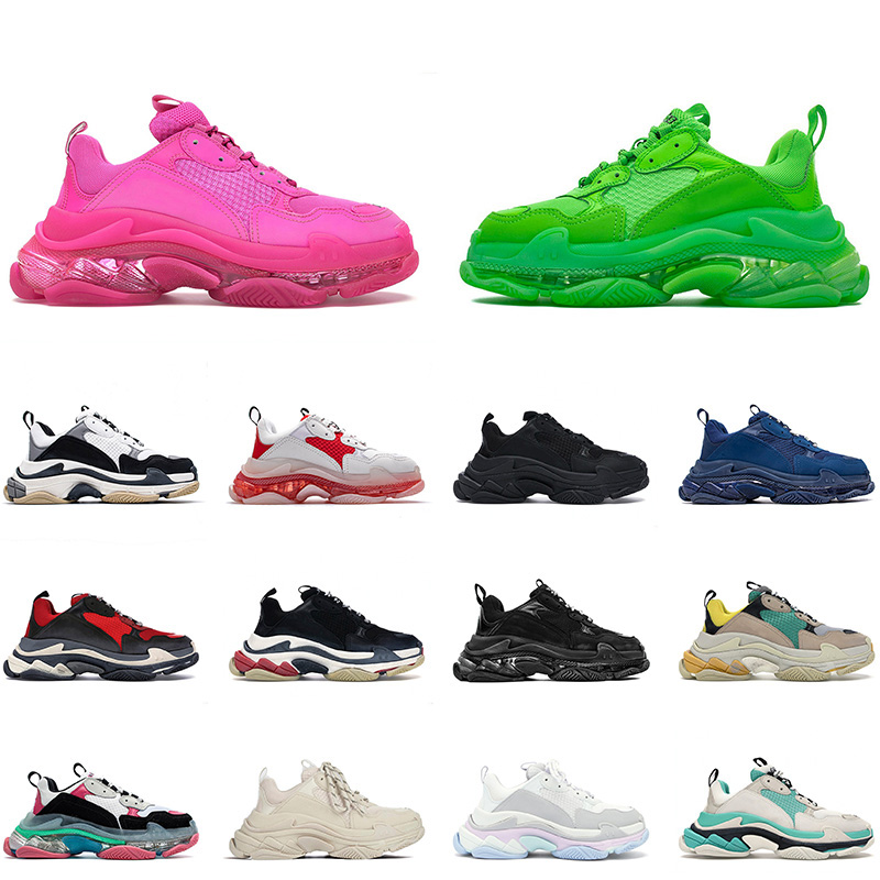 Top Fashion Balenciagas Triple S Platform Casual Shoes Sneakers Clear Sole Black Vintage White Beige Pink Paris Old Classic Mens Women Outdoor Trainers Size 36-45, B37 36-40 (3)
Top Fashion Balenciagas Triple S Platform Casual Shoes Sneakers Clear Sole Black Vintage White Beige Pink Paris Old Classic Mens Women Outdoor Trainers Size 36-45, B37 36-40 (3)
