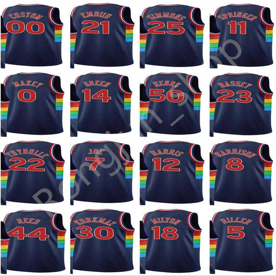 2021-22 Printed Mens Basketball Ben Simmons Joel Embiid Tobias Harris Tyrese Maxey Aaron Henry 75th Anniversary Diamond jerseys, Black;red
2021-22 Printed Mens Basketball Ben Simmons Joel Embiid Tobias Harris Tyrese Maxey Aaron Henry 75th Anniversary Diamond jerseys, Black;red