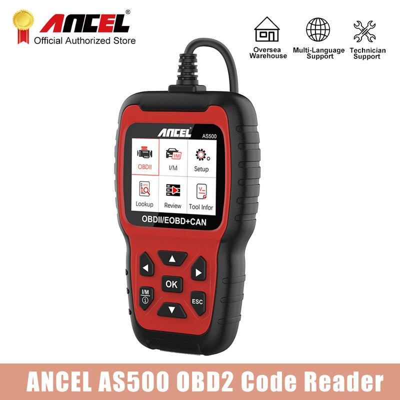 Code Readers & Scan Tools ANCEL AS500 OBD2 Auto Scanner Full Engine Check Multi-language OBDII Tool Free Update Car Diagnosis
Code Readers & Scan Tools ANCEL AS500 OBD2 Auto Scanner Full Engine Check Multi-language OBDII Tool Free Update Car Diagnosis
