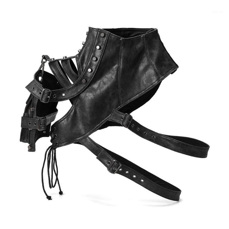 Bustiers & Corsets Grey Riveted Buckled Leather High Collar One Shoulder Steampunk Armor Sleeve Vintage Corset Gothic Clothes Accessories Wo, Brown
Bustiers & Corsets Grey Riveted Buckled Leather High Collar One Shoulder Steampunk Armor Sleeve Vintage Corset Gothic Clothes Accessories Wo, Brown