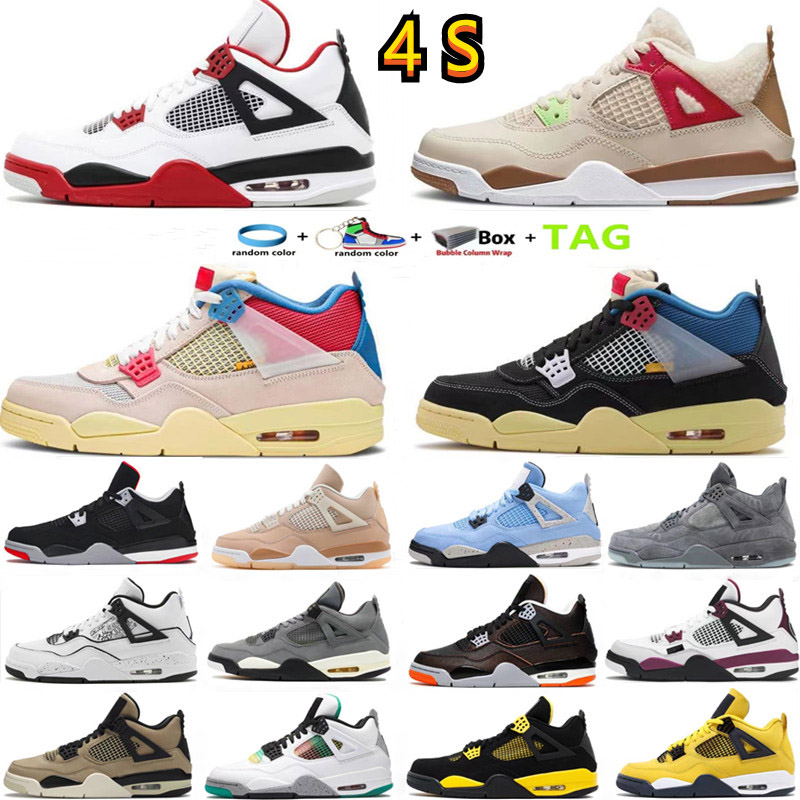 High Quality University Blue 4 4s men's Basketball Shoes white oreo metallic purple black cat bred shimmer cactus jack men women sneakers US 5.5-12, Box
High Quality University Blue 4 4s men's Basketball Shoes white oreo metallic purple black cat bred shimmer cactus jack men women sneakers US 5.5-12, Box