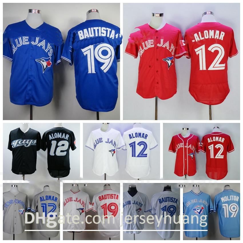 1992 1993 2008 Retror Baseball Vintage 19 Jose Bautista Jersey 12 Roberto Alomar Retire Pullover All Stitched Blue White Red Grey Black, Blue;black
1992 1993 2008 Retror Baseball Vintage 19 Jose Bautista Jersey 12 Roberto Alomar Retire Pullover All Stitched Blue White Red Grey Black, Blue;black
