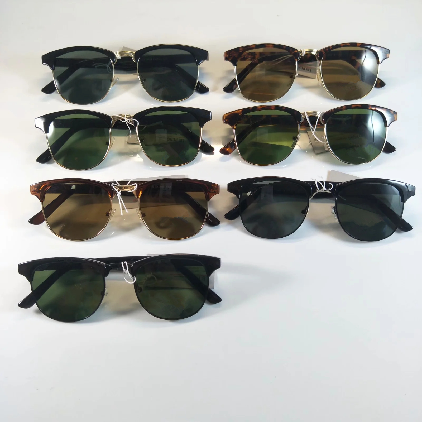 Half Frame Glass Lens Sunglasses Women Men Outdoors Sun Glasses Driving Uv400 Brand Designer Eyewear Tortoiseshell G15
Half Frame Glass Lens Sunglasses Women Men Outdoors Sun Glasses Driving Uv400 Brand Designer Eyewear Tortoiseshell G15