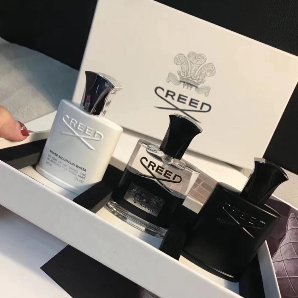 30ml*3 creed kit Parfum High Quality Creed Cologne 3 pcs Sets Aventus Tweed Silver Mountain Water Perfume Fragrance for Men
30ml*3 creed kit Parfum High Quality Creed Cologne 3 pcs Sets Aventus Tweed Silver Mountain Water Perfume Fragrance for Men