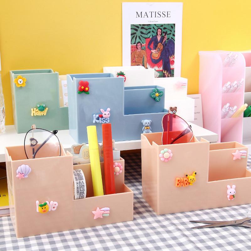 Cosmetic Bags & Cases Cartoon Desktop Pencil Pen Organizer Sundries Case Remote Control Storage Box Desk Office School Stationery Holder Col, Pink girl
Cosmetic Bags & Cases Cartoon Desktop Pencil Pen Organizer Sundries Case Remote Control Storage Box Desk Office School Stationery Holder Col, Pink girl