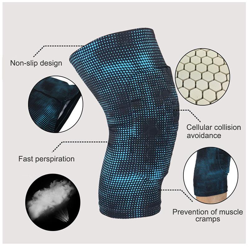Sponge Basketball Football Knee Brace Support Leg Sleeve Pads Protector Calf Ski/Snowboard Kneepad Arm & Warmers, Blue
Sponge Basketball Football Knee Brace Support Leg Sleeve Pads Protector Calf Ski/Snowboard Kneepad Arm & Warmers, Blue