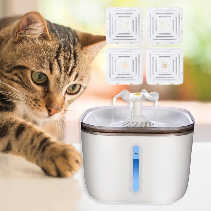 Cat Bowls & Feeders 70oz/2.0L Pet Fountain, Automatic Water Fountain Dog Dispenser With Smart Pump, For Cats, Dogs, Multiple Pets
Cat Bowls & Feeders 70oz/2.0L Pet Fountain, Automatic Water Fountain Dog Dispenser With Smart Pump, For Cats, Dogs, Multiple Pets