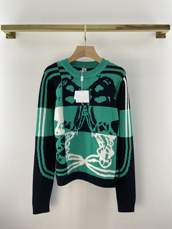 21 early autumn new print top wool, Customize