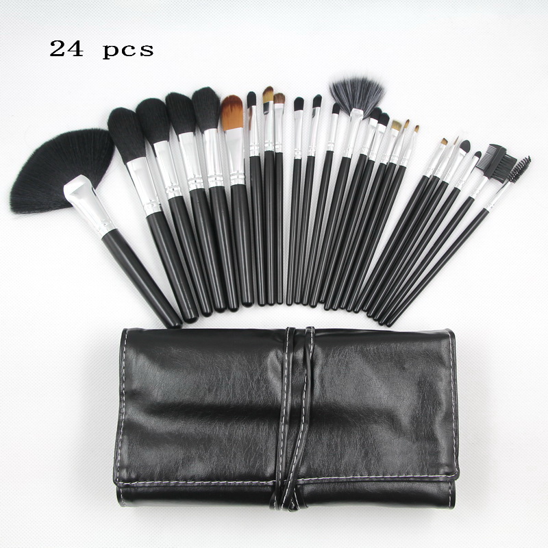 24 piece Makeup Brush Sets Goat Hair Leather Pouch Beauty Tool Coloris Professional Cosmetics Make Up Brushes Kit
24 piece Makeup Brush Sets Goat Hair Leather Pouch Beauty Tool Coloris Professional Cosmetics Make Up Brushes Kit