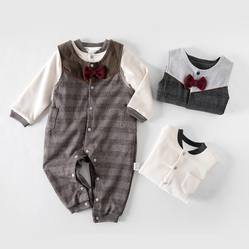 Clothing Sets 2Pcs Baby Boys Clothes Set Born Boy Long Sleeve Tops +Overalls With Bow Toddler Outfits Autumn Winter, White
Clothing Sets 2Pcs Baby Boys Clothes Set Born Boy Long Sleeve Tops +Overalls With Bow Toddler Outfits Autumn Winter, White