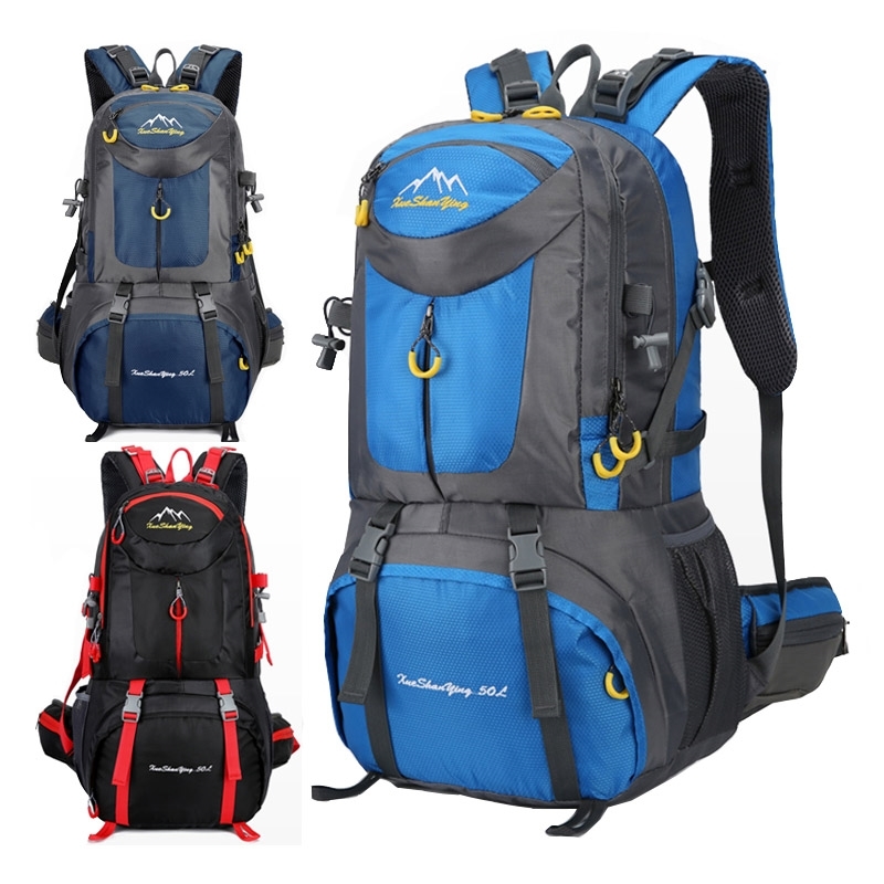 40/50/60L Great capacity Hiking Backpack Men Mountain Waterproof Bags Unisex Campsite Travel Backpacks Outdoor Sport Bag pack, Black
40/50/60L Great capacity Hiking Backpack Men Mountain Waterproof Bags Unisex Campsite Travel Backpacks Outdoor Sport Bag pack, Black
