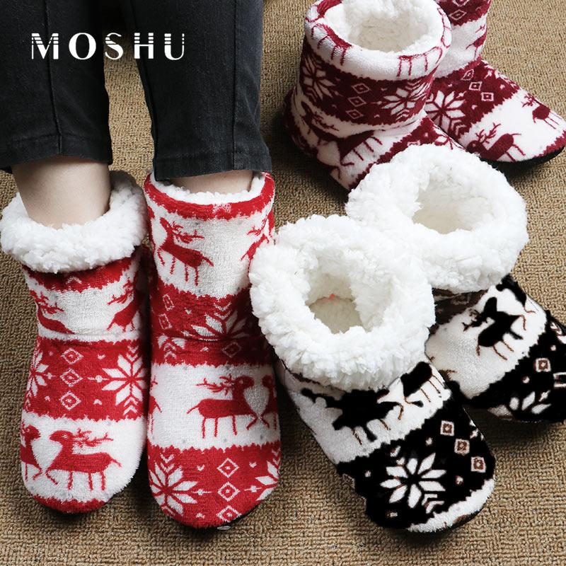 Slippers Fluffy Home Women Winter Floor Shoes Ladies Warm Fur Slides Christmas Gift Cute Elk Print Socks Pantoffels Dames, Black
Slippers Fluffy Home Women Winter Floor Shoes Ladies Warm Fur Slides Christmas Gift Cute Elk Print Socks Pantoffels Dames, Black