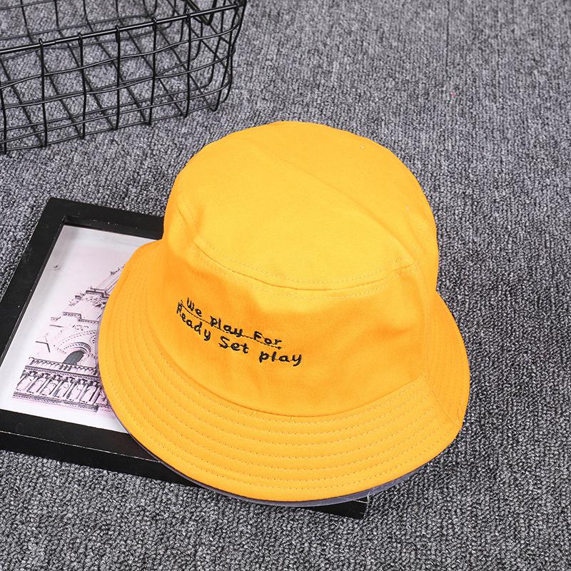 Cloches We Play For Ready Set Embroidery Bob Hat Chapeu Femmes Hip Hop Cap Men Rapper Fans Bucket Panama Hats YY168, Yy16402
Cloches We Play For Ready Set Embroidery Bob Hat Chapeu Femmes Hip Hop Cap Men Rapper Fans Bucket Panama Hats YY168, Yy16402