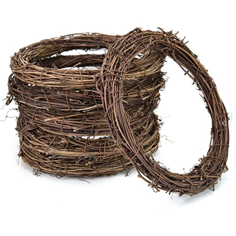 Decorative Flowers & Wreaths 7.9 Inch Grapevine Twigs Wreath Bulk DIY Vine Decorations For Front Door Wall Hanging, Natural Craft Theme Fest, Brown
Decorative Flowers & Wreaths 7.9 Inch Grapevine Twigs Wreath Bulk DIY Vine Decorations For Front Door Wall Hanging, Natural Craft Theme Fest, Brown