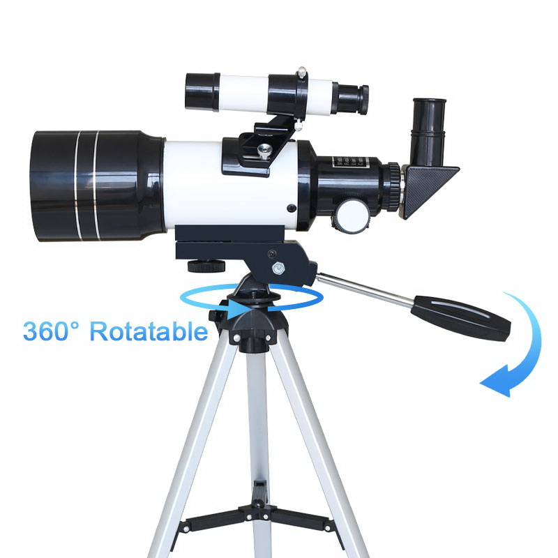 150X HD Professional Astronomical Telescope 70 Mm Wide Angle Kids Monocular With Tripod Student Night Vision Deep Space Star View