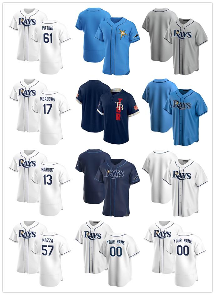 Custom Jersey Mens women TampaBayRays17 Austin Meadows 57 Chris Mazza 13 Manuel Margot 61 Luis Patino Baseball Jerseys, Blue;black
Custom Jersey Mens women TampaBayRays17 Austin Meadows 57 Chris Mazza 13 Manuel Margot 61 Luis Patino Baseball Jerseys, Blue;black