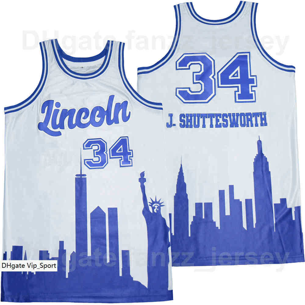 Movie Basketball Lincoln 34 Jesus Shuttlesworth Jersey Men Uconn Connecticut Huskies Hip Hop Team Color White Breathable Pure Cotton HipHop
Movie Basketball Lincoln 34 Jesus Shuttlesworth Jersey Men Uconn Connecticut Huskies Hip Hop Team Color White Breathable Pure Cotton HipHop