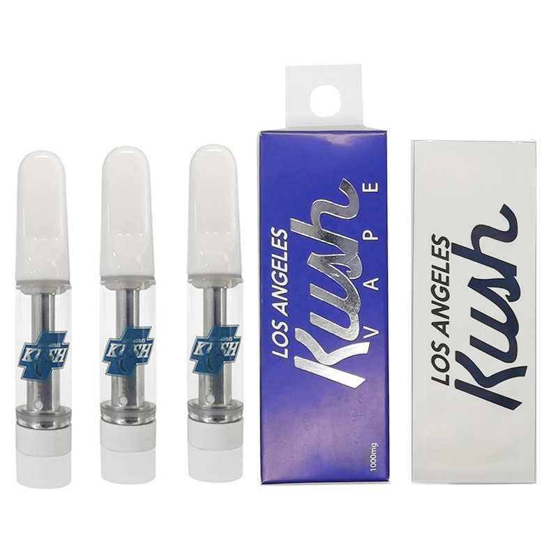 LA KUSH Vape Pens Cartridges Ceramic Atomizers 0.8ml 1ml 510 Thread Oil Cartridge Empty Glass Tanks Ecigs Vaporizer Carts with Packaging Box
LA KUSH Vape Pens Cartridges Ceramic Atomizers 0.8ml 1ml 510 Thread Oil Cartridge Empty Glass Tanks Ecigs Vaporizer Carts with Packaging Box