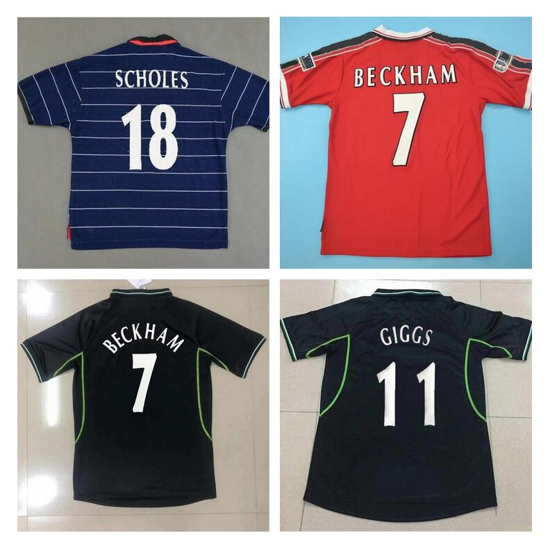 MANCHESTER 1998 1999 2000 Retro Soccer Jersey MAN UTD Vintage Classic Football Shirt 98 99 00 red black SOLSKJAER BECKHAM SCHOLES GIGGS YORKE COLE KEANE top quality
MANCHESTER 1998 1999 2000 Retro Soccer Jersey MAN UTD Vintage Classic Football Shirt 98 99 00 red black SOLSKJAER BECKHAM SCHOLES GIGGS YORKE COLE KEANE top quality