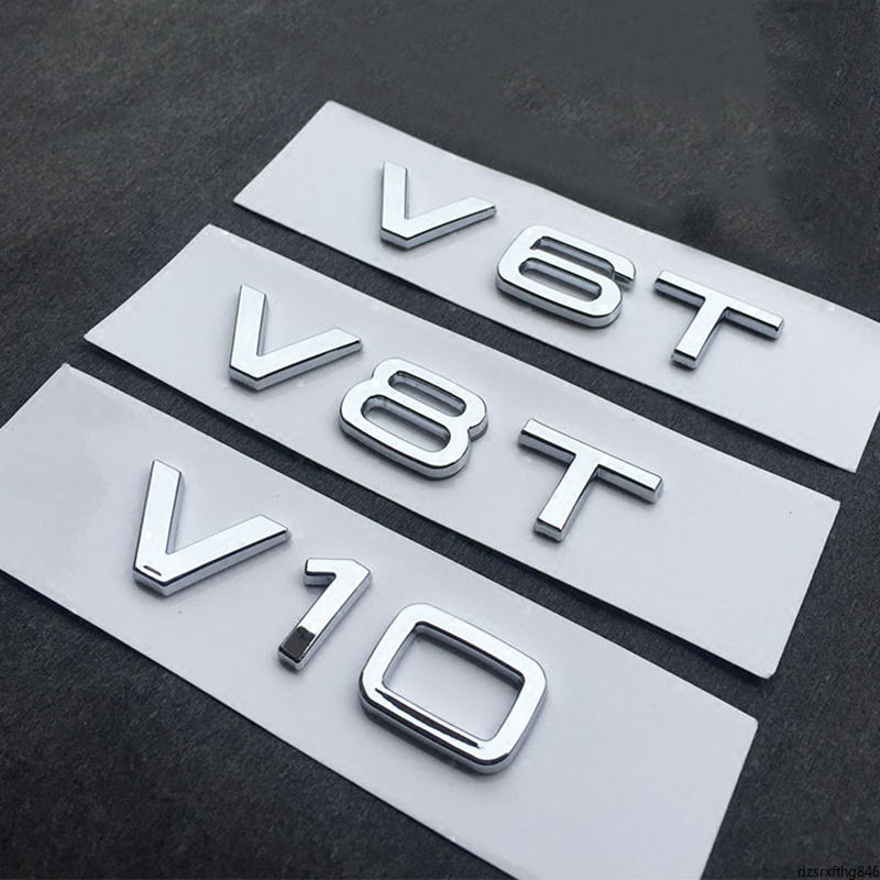 V6T V8T V10 W12 Letter Number Emblem Glossy Black Car Styling Fender Side Rear Trunk Badge Logo Sticker for Audi TT RS7 SQ5 A8L, Colour
V6T V8T V10 W12 Letter Number Emblem Glossy Black Car Styling Fender Side Rear Trunk Badge Logo Sticker for Audi TT RS7 SQ5 A8L, Colour