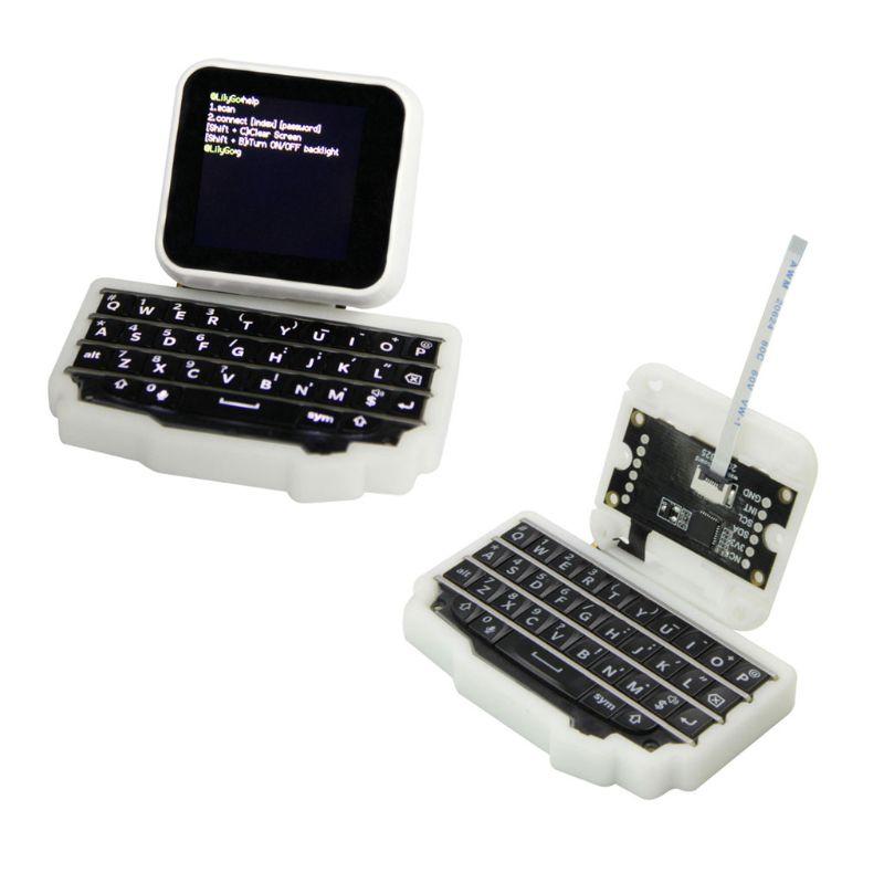 Keyboards 1Set T-Watch Keyboard ESP32 Main Chip Programmable Watch Mini Computer Hardware
