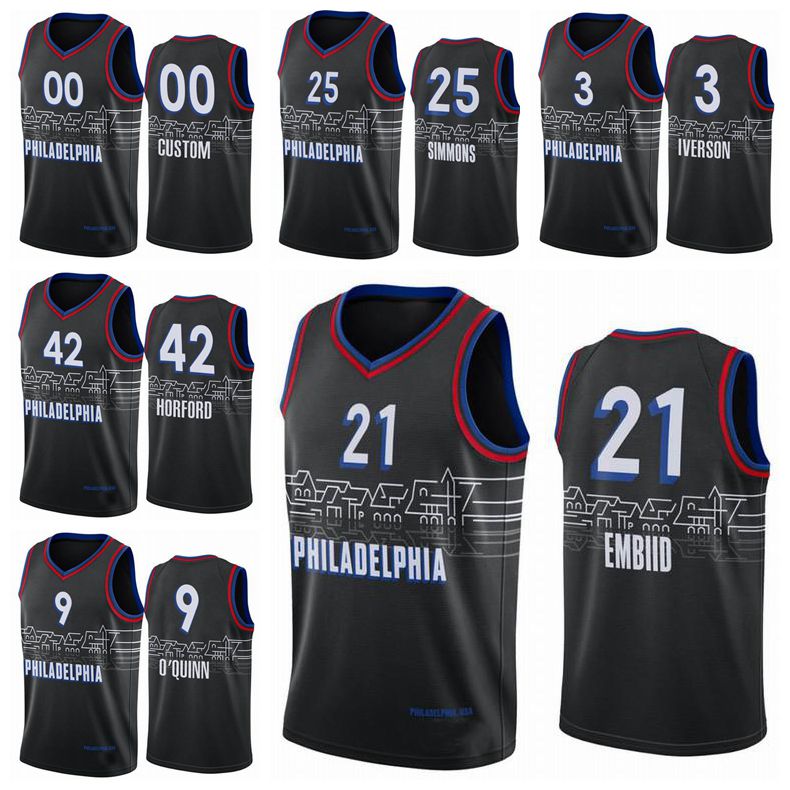 Stitched Big Yards S-6XL Philadelphia76ersBasketball Jersey Mens 0 Lillard Joel 21 Embiid Ben 25 Simmons 3 Iverson Jerseys City 2021/22 Black Edition, As photo
Stitched Big Yards S-6XL Philadelphia76ersBasketball Jersey Mens 0 Lillard Joel 21 Embiid Ben 25 Simmons 3 Iverson Jerseys City 2021/22 Black Edition, As photo