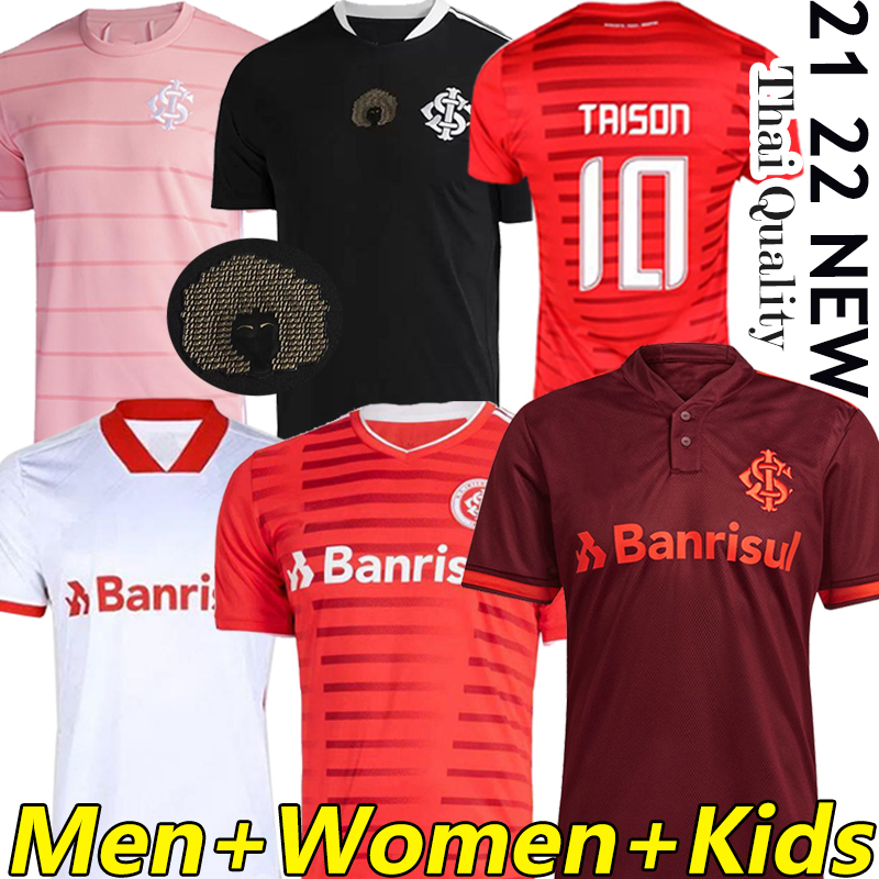 2021 2022 SC Internacional Black Excellence Soccer Jerseys EDENILSON YURI ALBERTO TAISONOutubro Rosa Special 21/22 men women kids kit football shirt uniforms, 21-22 home
2021 2022 SC Internacional Black Excellence Soccer Jerseys EDENILSON YURI ALBERTO TAISONOutubro Rosa Special 21/22 men women kids kit football shirt uniforms, 21-22 home