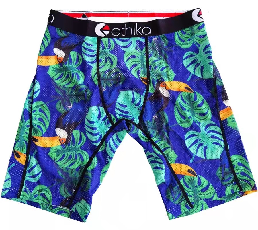 swimwears Ethika briefs men's unisex boxer shorts Breif pattern sports hip-hop rock consumer underwear skateboard street fashion stretch S-XL (random color118