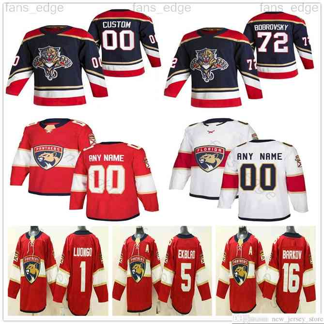 96 Custom Men Women Kids Youth Florida Panthers Anton Stralman Anthony Duclair Carter Verhaeghe Gustav Forsling Kevin Connauton Hockey Jerseys