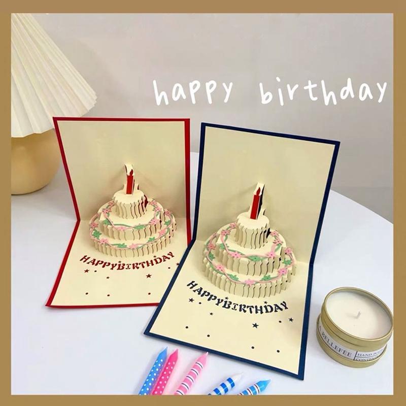 Greeting Cards 3D Up Happy Birthday Card Christmas Valentine' Day Party Wedding Decoration Postcards Gifts
Greeting Cards 3D Up Happy Birthday Card Christmas Valentine' Day Party Wedding Decoration Postcards Gifts