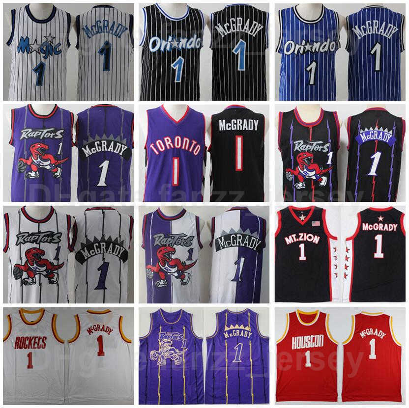 Retro Basketball Vintage Tracy McGrady Jersey 1 Men MT.ZION Christian Wildcats Mountzion Embroidery And Stitched Red White Black Purple Blue Good Quality
Retro Basketball Vintage Tracy McGrady Jersey 1 Men MT.ZION Christian Wildcats Mountzion Embroidery And Stitched Red White Black Purple Blue Good Quality