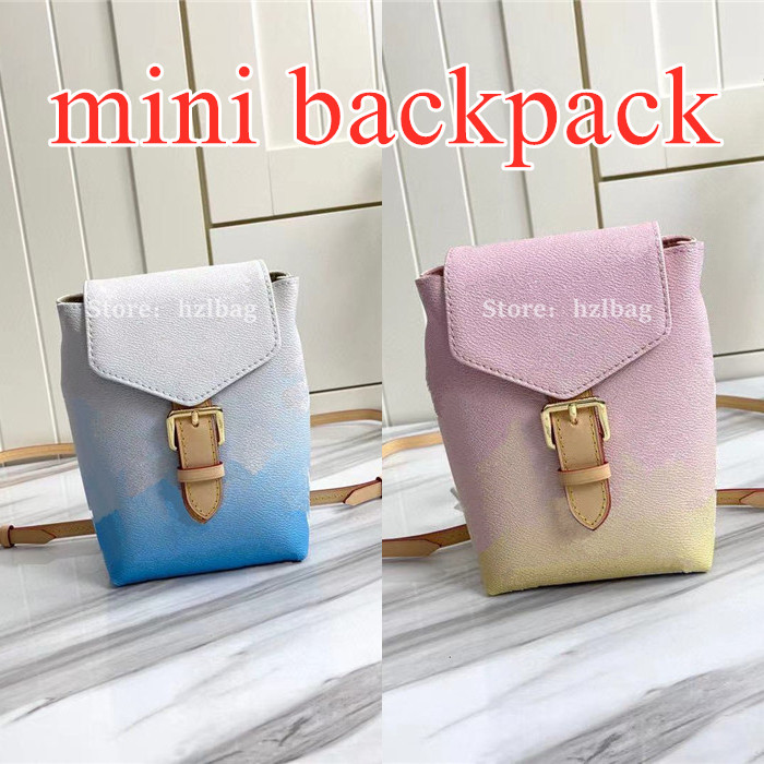 Tiny Backpack gradated color Monograms canvas Summer 2021 cute mini designer backpack Mist Gray Luxurys Designers Bags M45764, Color 01
Tiny Backpack gradated color Monograms canvas Summer 2021 cute mini designer backpack Mist Gray Luxurys Designers Bags M45764, Color 01