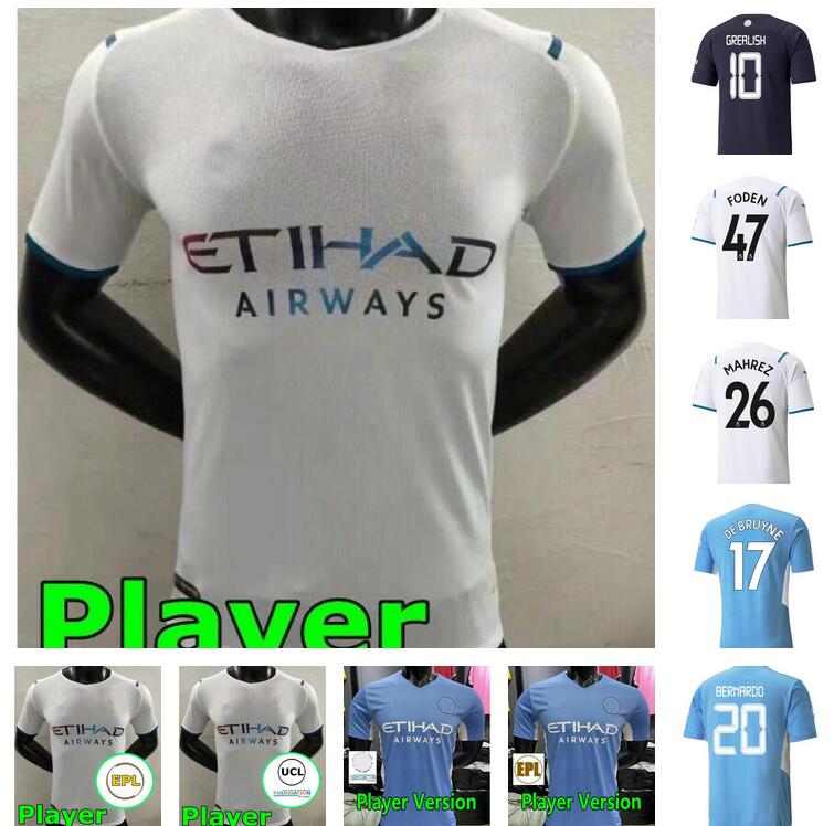 Player Version 21 22 Manchester soccer jerseys CITY MAHREZ FODEN STERLING FERRAN DE BRUYNE RODRIGO football shirts BERNARDO G. JESUS 2021 2022 maillots futol
Player Version 21 22 Manchester soccer jerseys CITY MAHREZ FODEN STERLING FERRAN DE BRUYNE RODRIGO football shirts BERNARDO G. JESUS 2021 2022 maillots futol