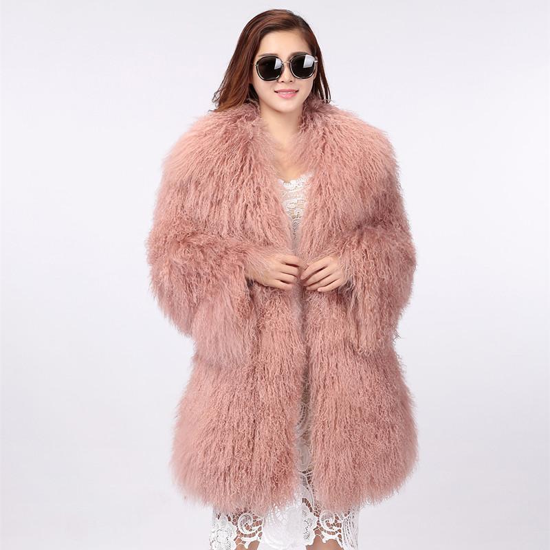 Women' Fur & Faux Mongolia Sheep Skin Real Women Long Coat Autumn Winter Slim Warm Lamb Jacket, Ivory
Women' Fur & Faux Mongolia Sheep Skin Real Women Long Coat Autumn Winter Slim Warm Lamb Jacket, Ivory
