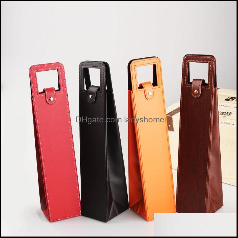 Packing Office School Business & Industrialportable Leather Wine Bag Gift Wrap Luxury Single Wines Bottle Packaging Bags Holiday Gifts 4 Col
Packing Office School Business & Industrialportable Leather Wine Bag Gift Wrap Luxury Single Wines Bottle Packaging Bags Holiday Gifts 4 Col