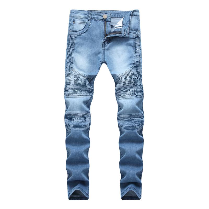 Men's Jeans Stretch Cargo Denim Black Biker Men Women With Pleated Skinny Trousers Hi-Q Classic Pants, D blue
Men's Jeans Stretch Cargo Denim Black Biker Men Women With Pleated Skinny Trousers Hi-Q Classic Pants, D blue