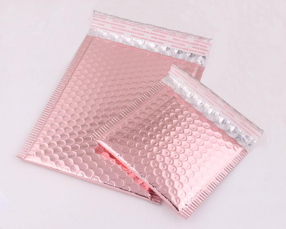 Pink Foam Envelope Bag Self Seal Adhesive Mailers Padded Envelopes,Bubble Mailing Packages Gift Wrap