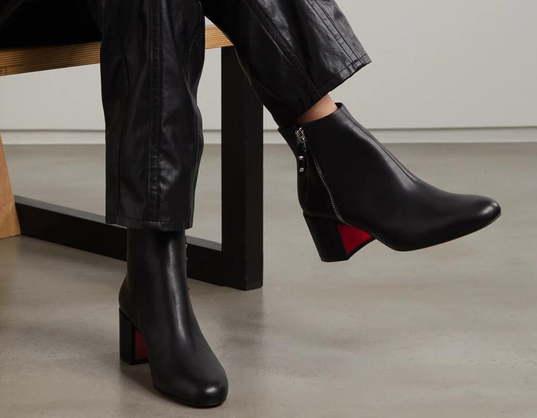 Casual-chic Design Boots Chunky Heels Women's Red Bottom Marchacroche leather ankle boot Winter Booty Luxury designers Party Western Gl, Black
Casual-chic Design Boots Chunky Heels Women's Red Bottom Marchacroche leather ankle boot Winter Booty Luxury designers Party Western Gl, Black